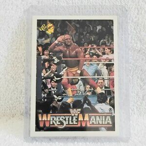 5/$20  Excellent 1990 Classic Hulk Hogan WrestleMania IV WWF Card 40!!